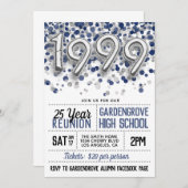 1999高等学校大学懇親会招待状 招待状 (正面/裏面)