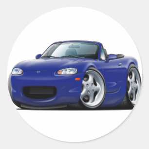 1999-05年のMiataの濃紺車 ラウンドシール