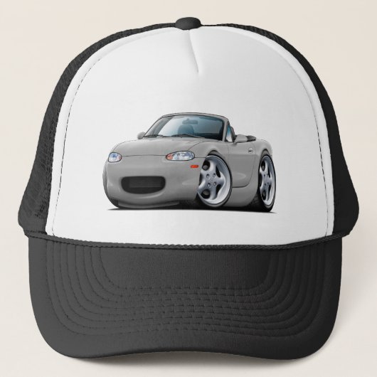 1999-05年のMiataの銀製車 キャップ (正面)