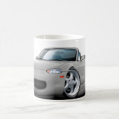 1999-05年のMiataの銀製車 コーヒーマグカップ (中央)