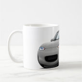 1999-05年のMiataの銀製車 コーヒーマグカップ (左)