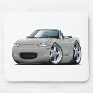 1999-05年のMiataの銀製車 マウスパッド