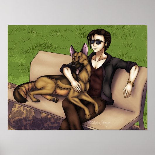 199.イヌ公園で過ごす一日 ポスター (正面)