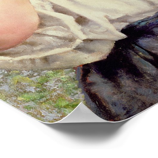 199.子よくはしゃぐ猫 ポスター (角)