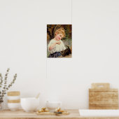 199.子よくはしゃぐ猫 ポスター (キッチン)