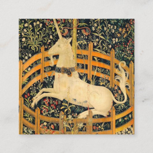 199.捕らえられたユニコーン エンクロージャーカード (正面)