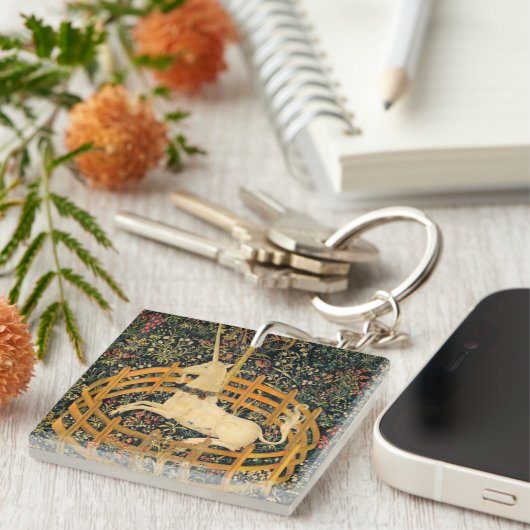 199.捕らえられたユニコーン キーホルダー (正面右)