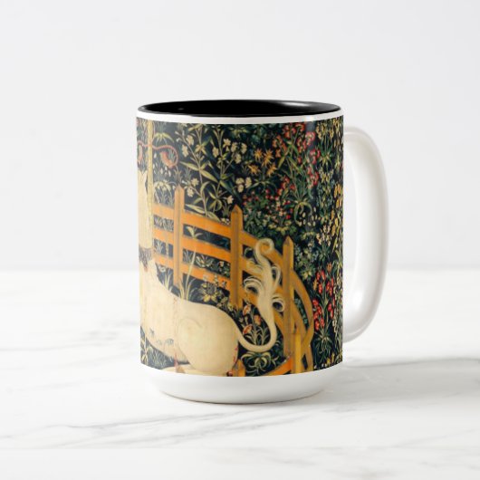 199.捕らえられたユニコーン ツートーンマグカップ (正面右)