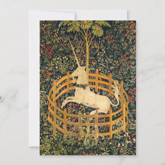 199.捕らえられたユニコーン 招待状 (正面)