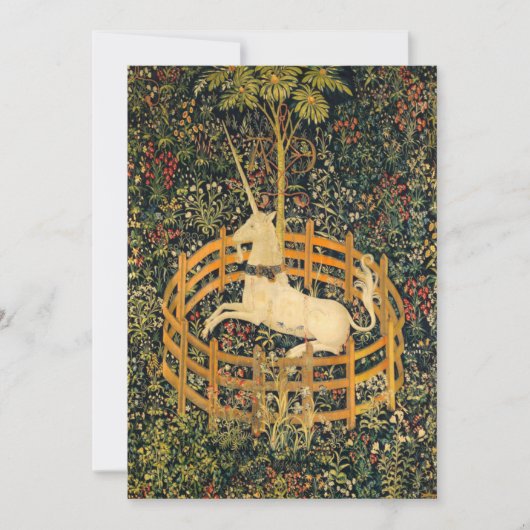 199.捕らえられたユニコーン 案内状 (正面)