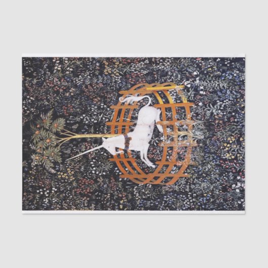 199.捕らえられたユニコーン 薄葉紙 (正面)