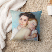 199.若い母親のカサット クッション (ブランケット)