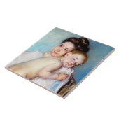 199.若い母親のカサット タイル (側面)