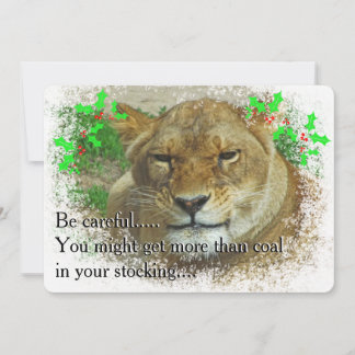 199.雌のクリスマス シーズンカード