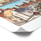 199 Steps, Whitby, North Yorkshire ポスター (角)