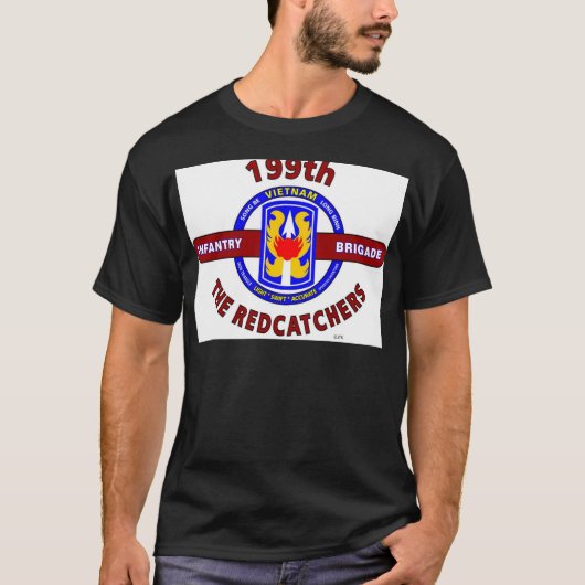 199TH歩兵の組"REDCATCHERS "ベトナム Tシャツ (正面)