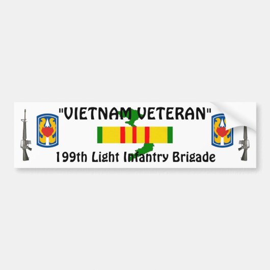 199th軽いInfの組のバンパーステッカー バンパーステッカー (正面)