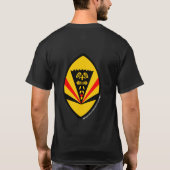 199th FSのハイテクなワシw/Callの印 Tシャツ (裏面)