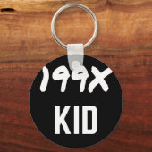 199X九十九世代Xイラストレーションデザイン キーホルダー (正面)