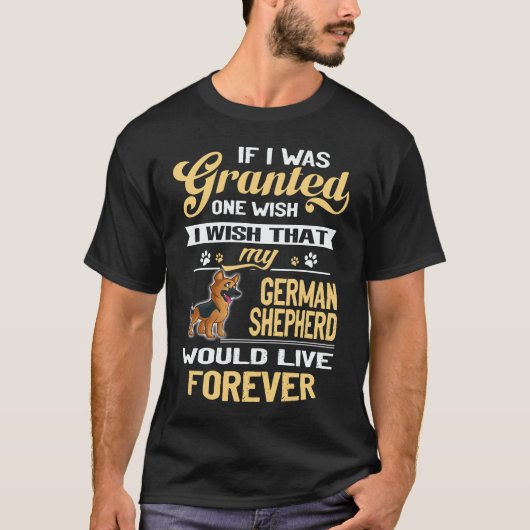 19 もし願いが一つだけ叶うなら 私のドイツ Tシャツ (正面)