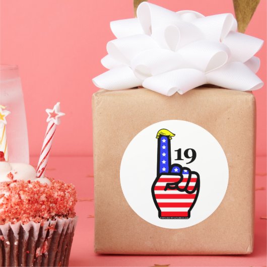 19：ステッカー ラウンドシール (パーティー)