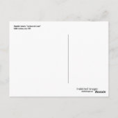 19世紀のバフランスのレ衣装葉書 ポストカード (裏面)