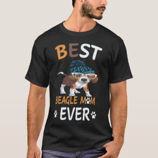 19 最強のビーグルママ ビーグル犬 Tシャツ