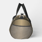 19/8thブロンズ（カラー）写真結婚記念日 ダッフルバッグ (右)