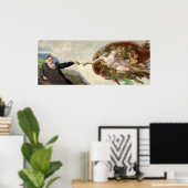 19 KISLEV – 人の創造 ポスター (ホームオフィス)