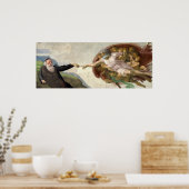 19 KISLEV – 人の創造 ポスター (キッチン)