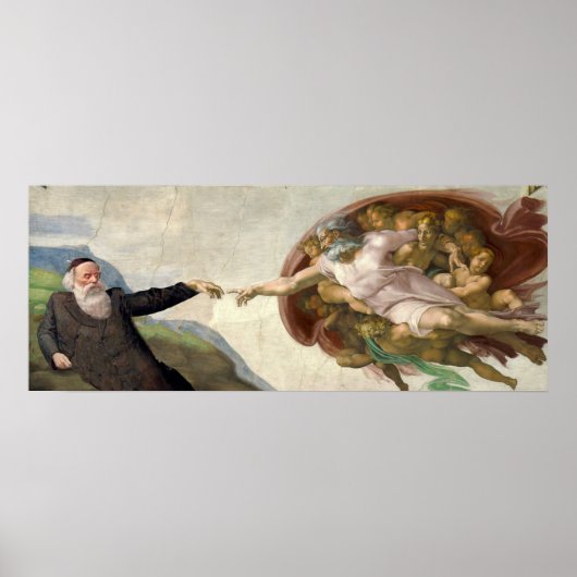 19 KISLEV – 人の創造 ポスター (正面)