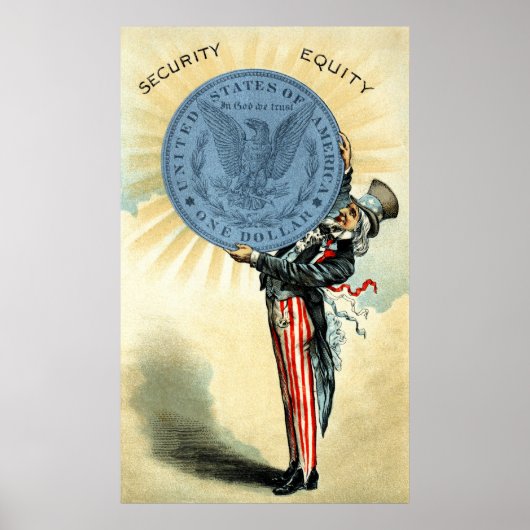 19Cおじさんサムは銀が好き ポスター (正面)