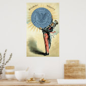 19Cおじさんサムは銀が好き ポスター (キッチン)