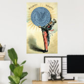 19Cおじさんサムは銀が好き ポスター (ホームオフィス)