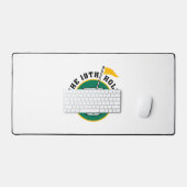 19thホールゴルおもしろいフダダイズム デスクマット (キーボード&マウス)