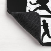 19th Birthday Retro American Football 19 Years Old マウスパッド (コーナー)