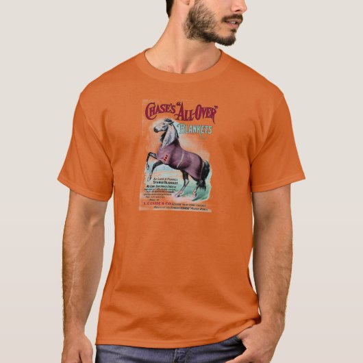 19th C.チェイス・ホース・ブランケット Tシャツ (正面)
