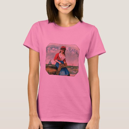 19th C.ファースト・メイト・シガー Tシャツ (正面)