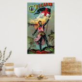 19th C. Crusader Tobacco Poster ポスター (キッチン)