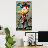 19th C. Crusader Tobacco Poster ポスター (ホームオフィス)