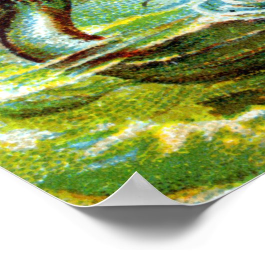 19th C. Mermaids ポスター (角)