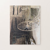 19th Century Farm scene from Cades Cove TN ジグソーパズル (縦)