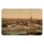 19th Century Turin （ピエモンテ，イタリア） マグネット (横)