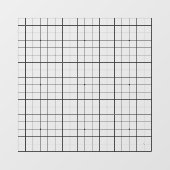 19x19ゴバン正方形バージョンカスタマイズ可能な愛着 ウィンドウサイン (シート)