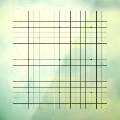 19X19ゴバン透明カスタマイズ可能な首回りデカール ウィンドウサイン (シート3)