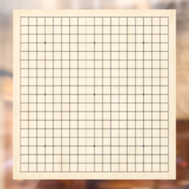 19X19五番木材のカスタマイズ淡い色の可能な固定デカール ウィンドウサイン