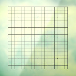 19x19長方形ゴバン200%サイズ変更可能な固定 ウィンドウサイン