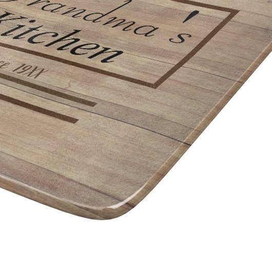 19XX年からのおばあちゃんの台所 カッティングボード (角)