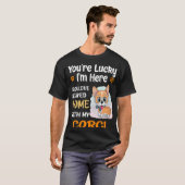 1 あなたはラッキーです Tシャツ (正面フル)