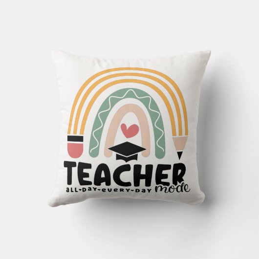 1-おもしろい先生モ教えードの先生用ギフト クッション (裏面)